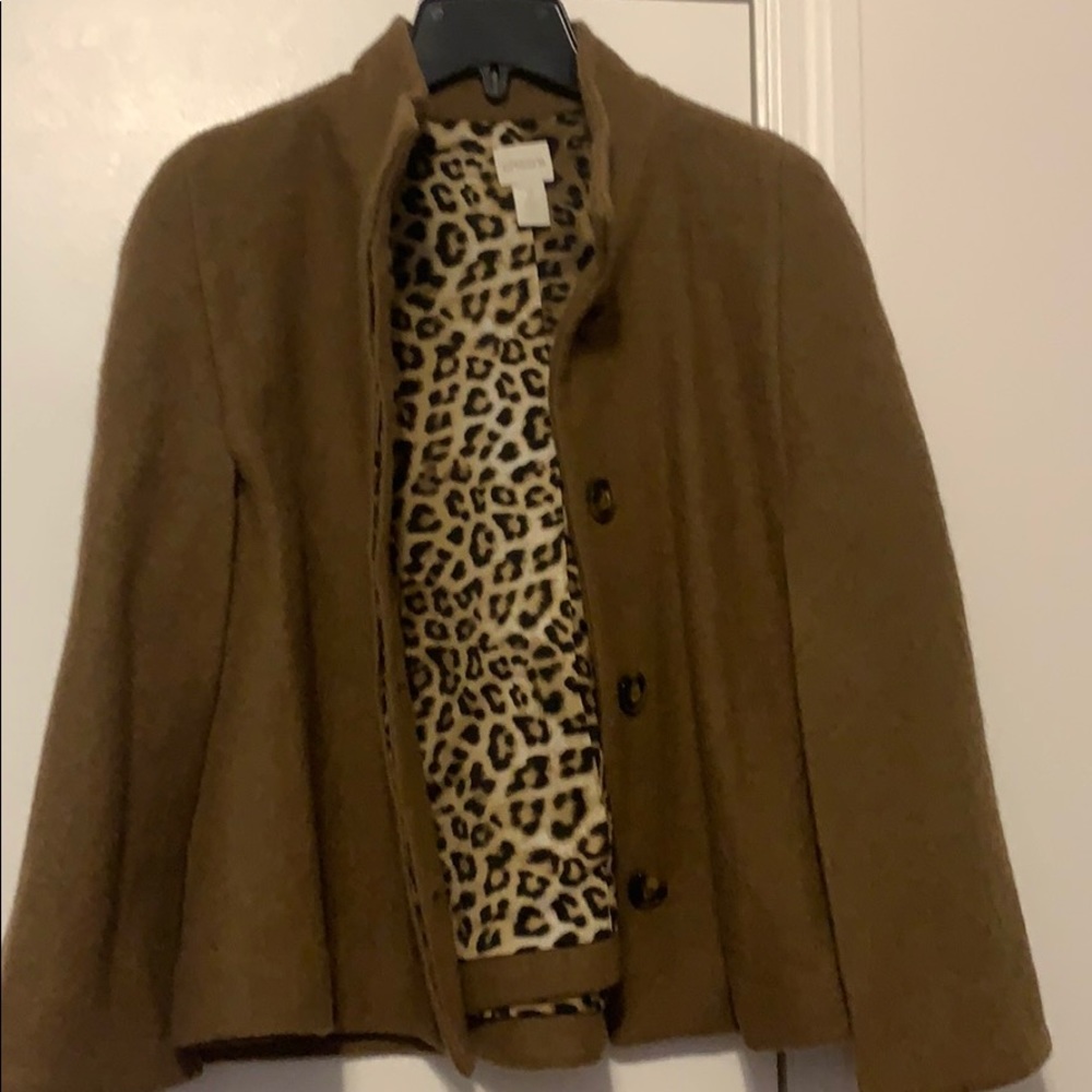 Chico’s split sleeve jacket size 2